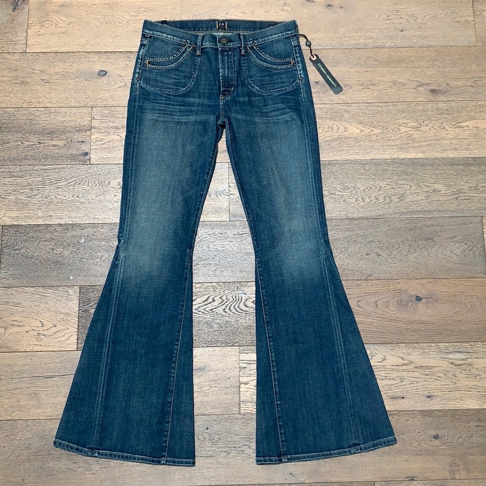Citizens of Humanity Angie Low Rise Super Flare Jeans